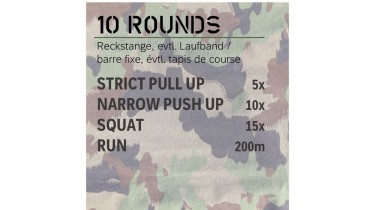 Training Unter-/Oberkörper: 10 rounds