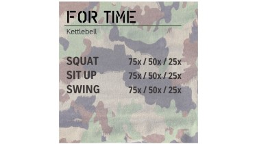 Full body workout: 3 rounds