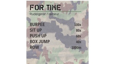 Full body workout: 1 round