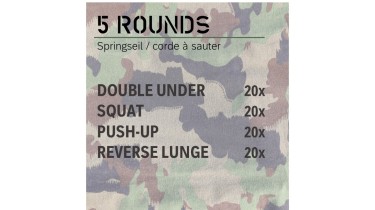 Training Unter-/Oberkörper: 5 rounds